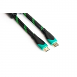 Виде кабель PowerPlant HDMI - HDMI, 7m, позолоченные коннекторы, 2.0V, Double ferrites, Highspeed